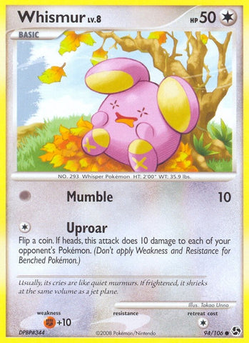 Image for Whismur (94/106) [Great Encounters]