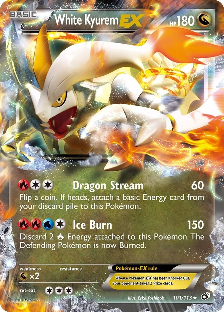 Image for White Kyurem EX (101/113) [Legendary Treasures]