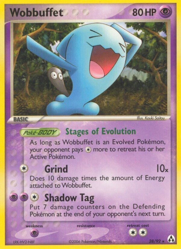 Image for Wobbuffet (28/92) [Legend Maker]