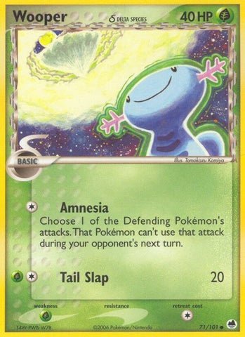 Image for Wooper (Delta Species) (71/101) [Dragon Frontiers]