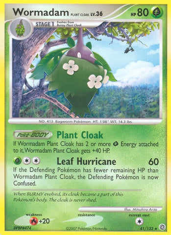 Image for Wormadam Plant Cloak (41/132) [Secret Wonders]