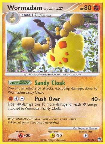 Image for Wormadam Sandy Cloak (42/132) [Secret Wonders]
