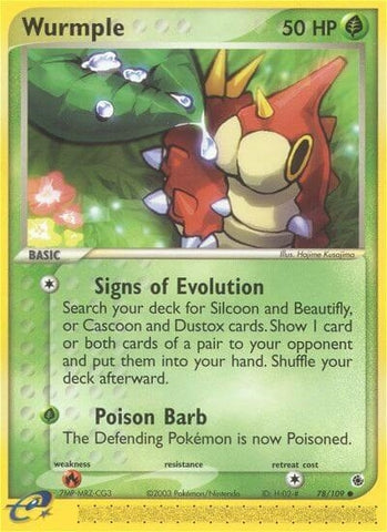 Image for Wurmple (78/109) [Ruby and Sapphire]