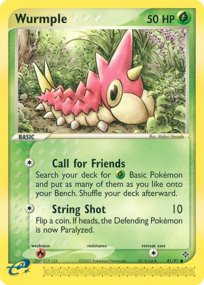 Image for Wurmple (81/97) - Pokemon