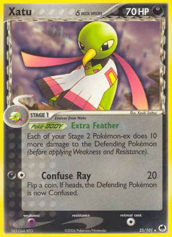 Image for Xatu (Delta Species) (25/101) [Dragon Frontiers]