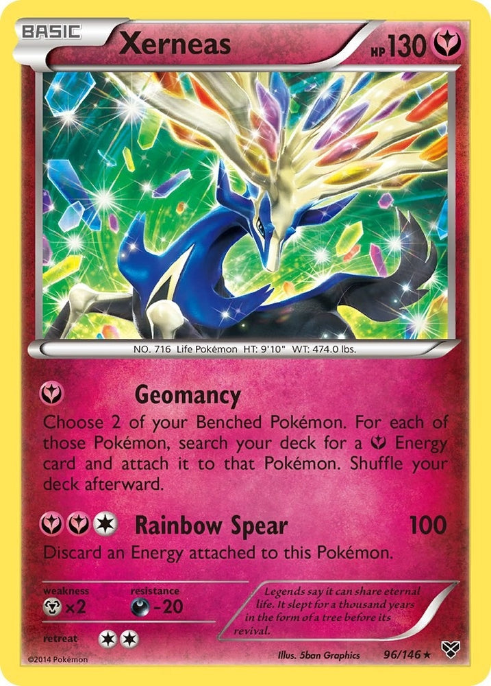 Image for Xerneas (96/146) [XY Base Set]
