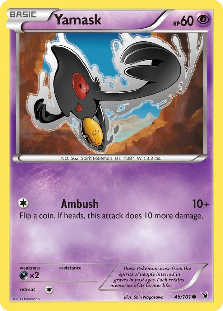 Image for Yamask (45) (45/101) [Noble Victories]