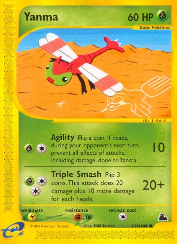 Image for Yanma (116/144) [Skyridge]