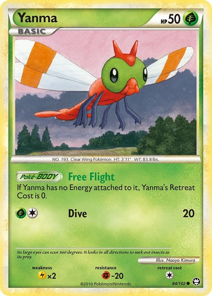 Image for Yanma (84/102) [Triumphant]