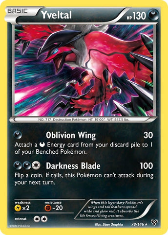 Image for Yveltal (78/146) [XY Base Set]