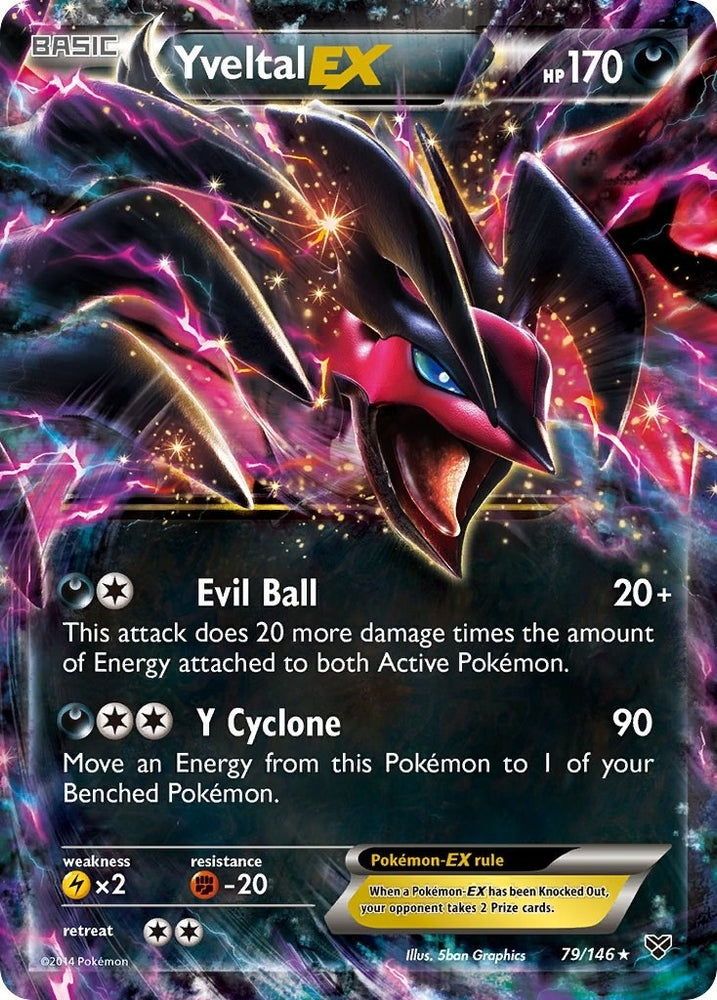 Image for Yveltal EX (79/146) [XY Base Set]