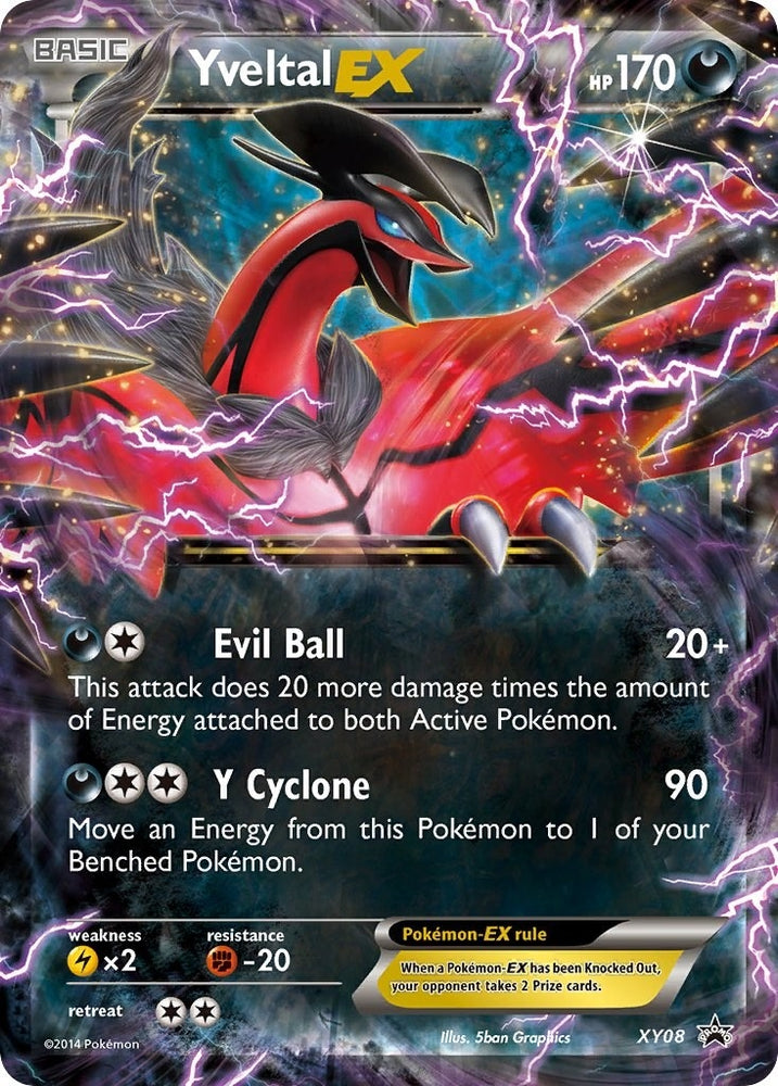 Image for Yveltal EX - XY08 (XY08) [XY Promos]
