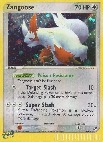Image for Zangoose (14/100) [Sandstorm]