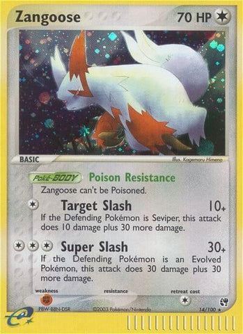 Image for Zangoose (14/100) [Sandstorm]