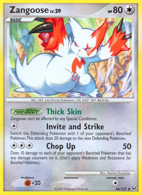 Image for Zangoose (66/127) [Platinum]