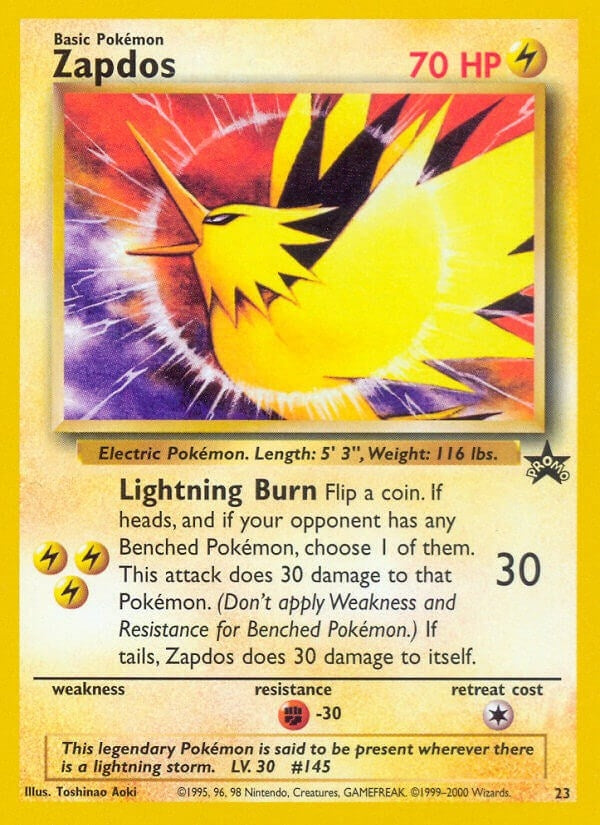 Image for Zapdos (23/53) [WoTC Promo]