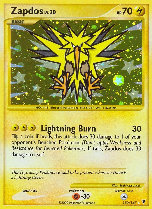 Image for Zapdos (150) (150) [Supreme Victors]