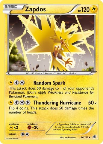 Image for Zapdos (46/113) [Legendary Treasures]