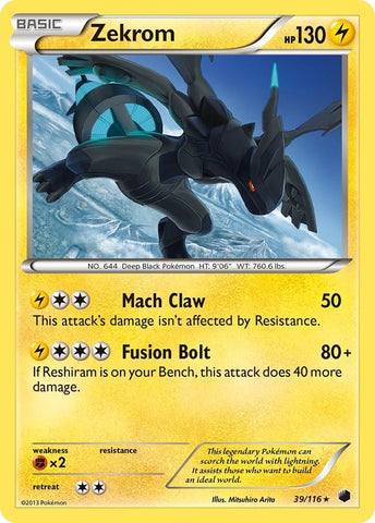 Image for Zekrom (39/116) [Plasma Freeze]