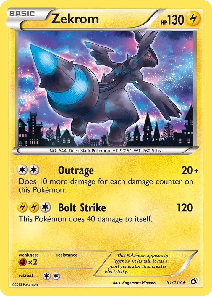 Image for Zekrom (51/113) [Legendary Treasures]