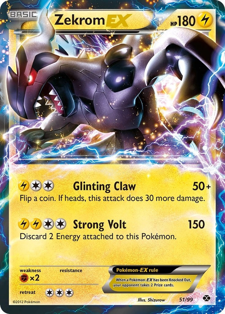 Image for Zekrom EX (51/99) [Next Destinies]