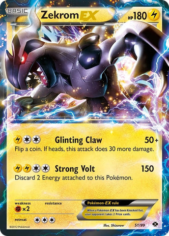 Image for Zekrom EX (51/99) [Next Destinies]