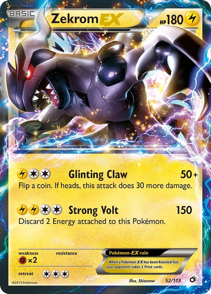 Image for Zekrom EX (52/113) [Legendary Treasures]