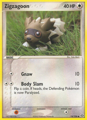 Image for Zigzagoon (74/106) [Emerald]