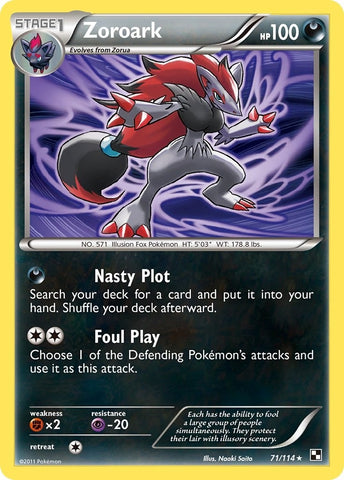 Image for Zoroark (71/114) - Pokemon