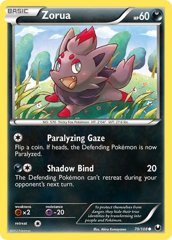 Image for Zorua (70) (70/108) [Dark Explorers]