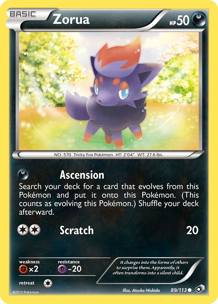 Image for Zorua (89/113) [Legendary Treasures]