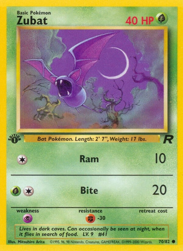 Image for Zubat (70/82) [Team Rocket]