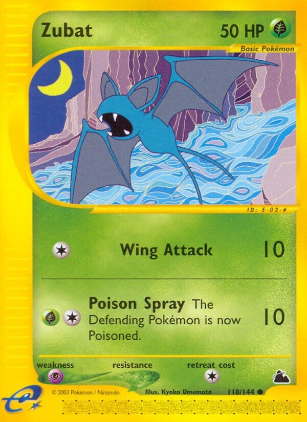 Image for Zubat (118) (118/144) [Skyridge]