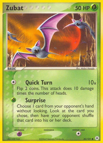 Image for Zubat (83/101) [Hidden Legends]
