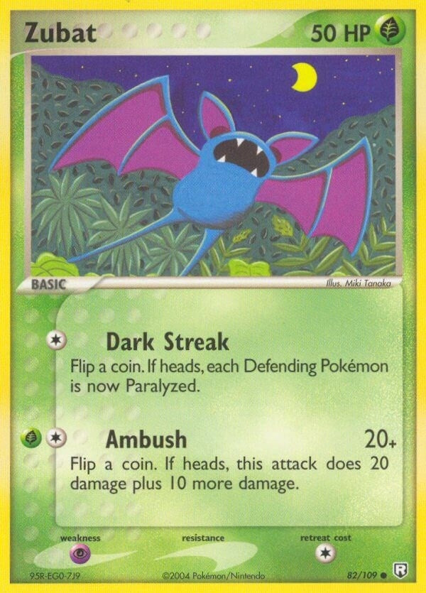 Image for Zubat (82/109) - Pokemon