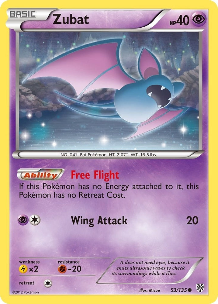 Image for Zubat (53) (53/135) [Plasma Storm]