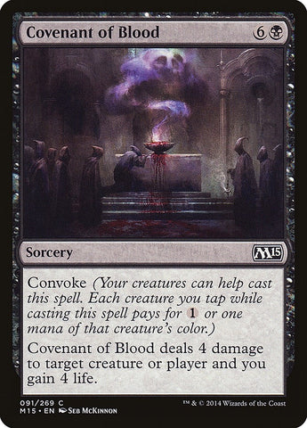 Image for Covenant of Blood (91) [Magic 2015 (M15)]