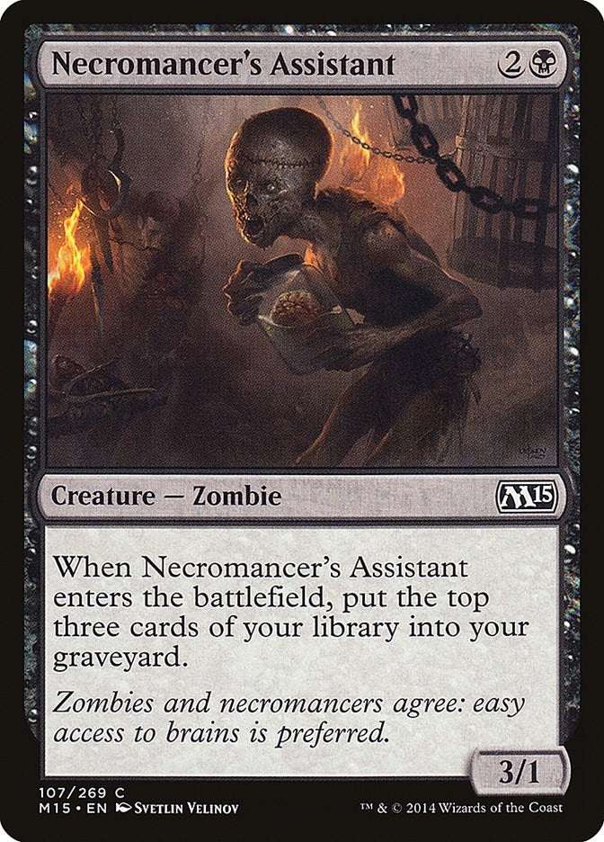 Image for Necromancer's Assistant (107) [Magic 2015 (M15)]