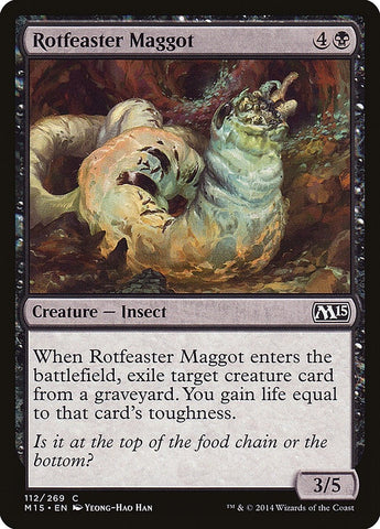 Image for Rotfeaster Maggot (112) [Magic 2015 (M15)]