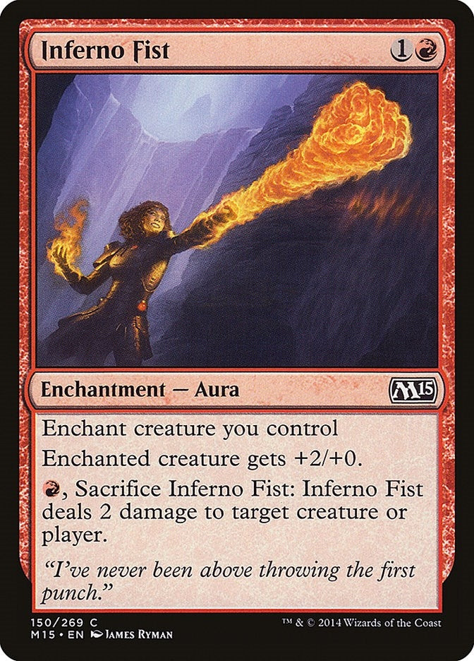 Image for Inferno Fist (150) [Magic 2015 (M15)]