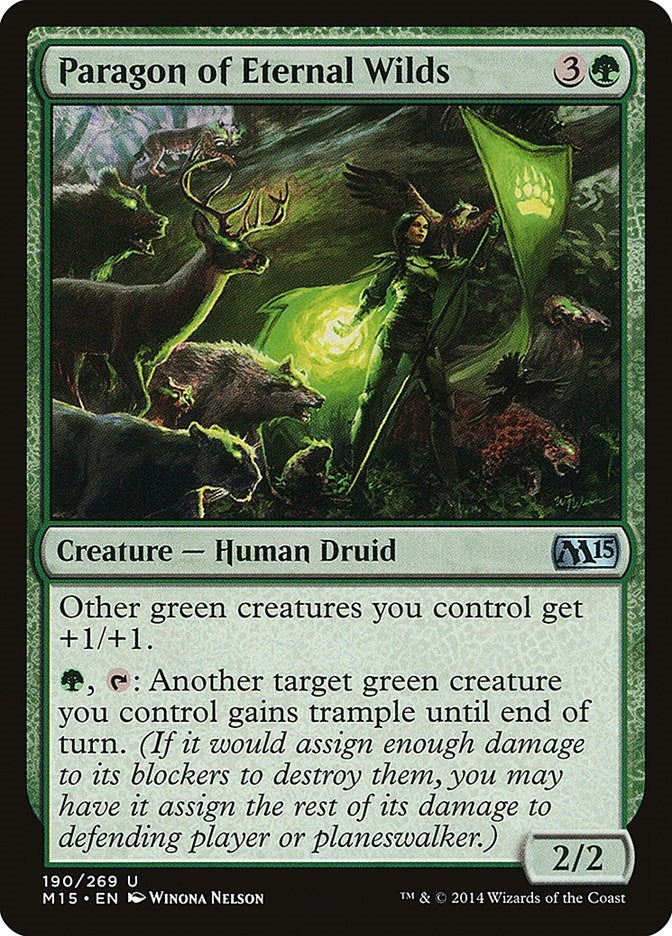 Image for Paragon of Eternal Wilds (190) [Magic 2015 (M15)]
