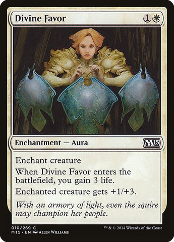 Image for Divine Favor (10) [Magic 2015 (M15)]