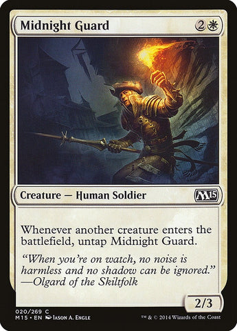 Image for Midnight Guard (20) [Magic 2015 (M15)]