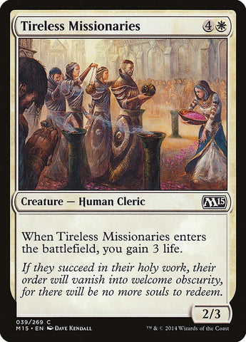 Image for Tireless Missionaries (39) [Magic 2015 (M15)]