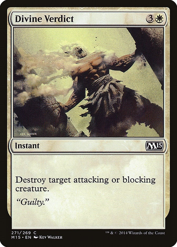 Image for Divine Verdict (271) [Magic 2015 (M15)]