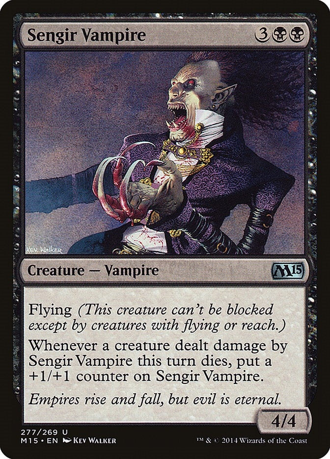 Image for Sengir Vampire (277) [Magic 2015 (M15)]