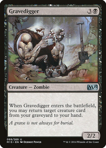 Image for Gravedigger (99) [Magic 2015 (M15)]
