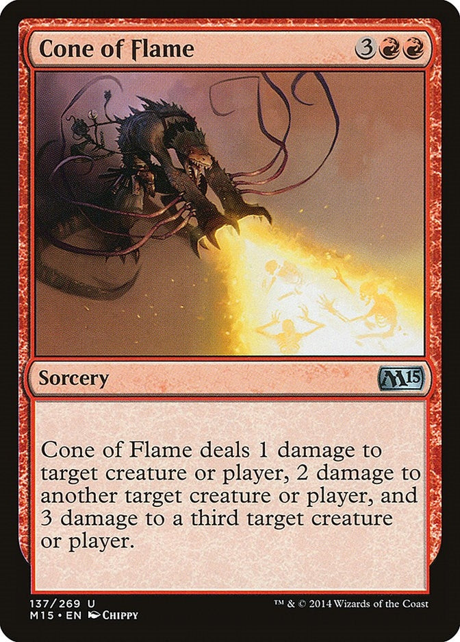 Image for Cone of Flame (137) [Magic 2015 (M15)]