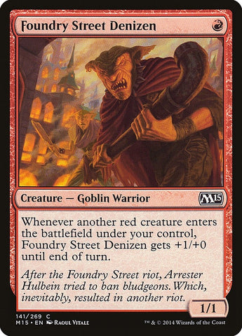 Image for Foundry Street Denizen (141) [Magic 2015 (M15)]