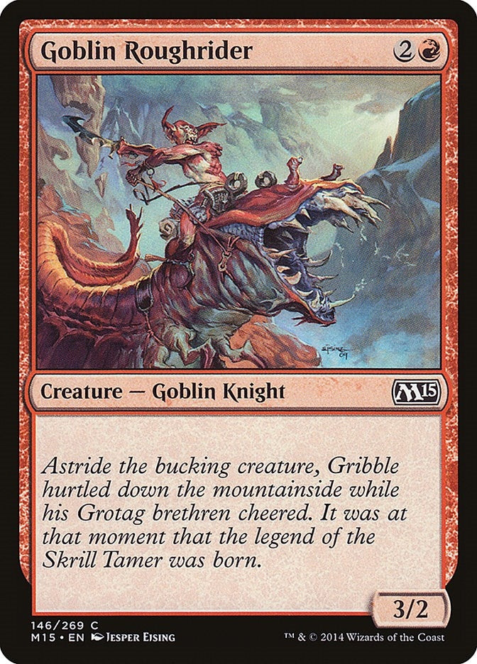 Image for Goblin Roughrider (146) [Magic 2015 (M15)]
